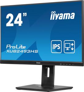 Desktop Monitor - ProLite XUB2493HS-B6 - 24in - 1920x1080 (FHD) - Black