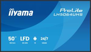 Digital Signage Display - ProLite LH6564UHS-B1AG - 65in - 3840x2160 (UHD) - Black