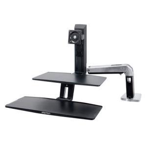Workfit-a With Suspended Keyboard Sit-stand Workstation Hd Heavy Duty For Larger Monitors