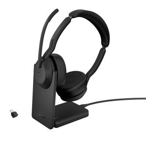 Headset Evolve2 55 MS - Stereo - USB-C / BT - Stand