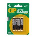 Gp Alkaline 4x Aaa Micro Type Lr03