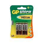 Gp Ultra-Alkaline 4xAAA Micro Type