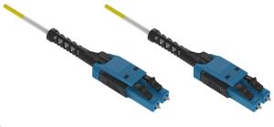 Fiber Optic Patch Cable - LSZH - LC/LC - Yellow - 4m