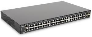 CE0152PB Switch (Limited Lifetime Warranty) L3 Managed 48 x 100/1000/10000 + 4 x 1 Gigabit / 10 Gigabit SFP+ rack-mountable PoE+ (370 W)