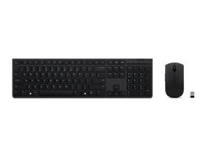 Professional Wireless Rechargeable Keyboard And Mouse - Azerty Belgian English