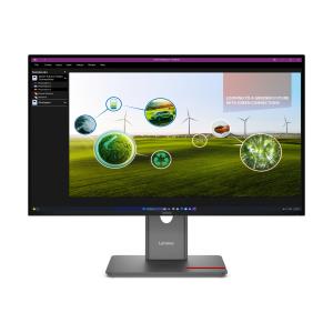 Desktop Monitor - ThinkVision P27Q-40 - 27in - 2560x1440 (QHD) - 4ms IPS 120Hz 99% sRGB 99% BT709 98% DCI-P3 10-bit