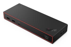 ThinkPad USB4 Smart Dock 5500 - 4x USB-A 3.2 Gen 2 / 2x USB-C 3.2 Gen 2 / HDMI 2.1 / DP 1.4 / GbE- 85W USB Power Delivery - EU