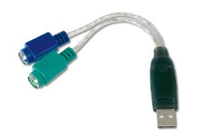 Adapter From USB To 2x Ps/2 (da70118)