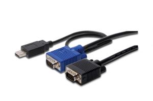 KVM Cable USB For Digitus Dc71101xx, Dc71301xx 5m