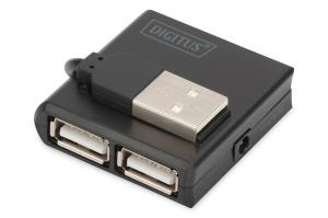 USB 2.0 High-speed Hub 4 Port (da-70217)