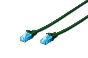 Patch cable - Cat 5e - U-UTP - Snagless - Cu - 50cm - green