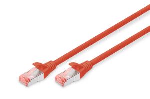 Patch cable - CAT6 - S/FTP - Snagless - Cu - 5m - red