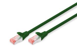 Patch cable - CAT6 - S/FTP - Snagless - Cu - 10m - green