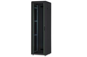 36U network cabinet 1787x600x600mm, color black RAL 9005