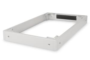 Plinth for Unique network cabinets & Dynamic Basic network & server cabinets, 600x1000 mm color grey (RAL 7035)