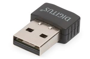 Tiny Wireless 11AC USB 2.0 Adapter, 600Mbp 2.4/5GHz dual band, Realtek RTL8811AU 1T/1R 8.5 x 16.4 x 22mm