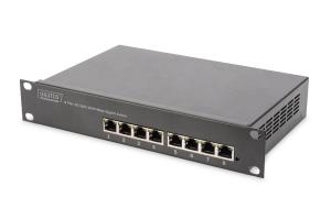 8-Port Gigabit Ethernet Switch 10in 8x10/100/1000Mbps RJ45