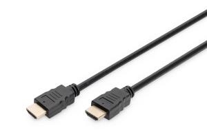 HDMI Premium High Speed connection cable, type A M/M, 3m w/Ethernet, Ultra HD 60p, black