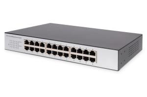 Fast Ethernet Switch N-Way 24-port 10/100 Mbps, 24x RJ45, Desktop Version