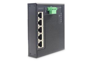 Industrial Gigabit Flat Switch 5-port Din Rail Ext. Temp. Range (dn-651126)