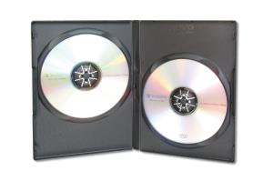 DVD Single Case Black 5 Pcs / Wrap