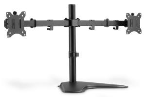 Universal Dual Monitor Stand 17-32in 2x 8kg (max.) Black