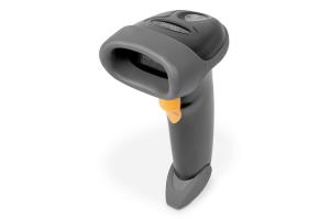 2D Barcode Hand Scanner QR Code 2m USB-RJ45 Cable with holder
