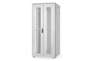 network cabinet Unique 36U 1787x800x800mm double perforated doors grey