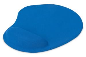 Ergonomic Mousepad Blue With Palm Rest