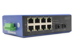 Industrial 8+2 -Port Gigabit Ethernet Switch 8 Port GE RJ 54 2 GE SFP Port