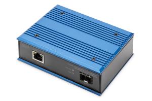 Industrial Gigabit Ethernet Media Converter SFP SFP Open Slot without SFP Module