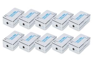 connection module for twisted pair cables LSA shielded CAT6 - 10 pieces