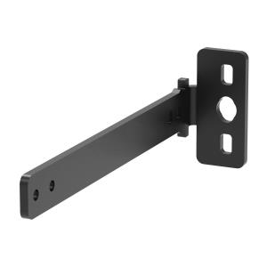 Rise A161 Extended Wall Bracket 7-13cm Black