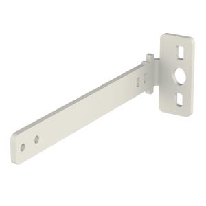 Rise A162 Extended Wall Bracket 13-19cm White White