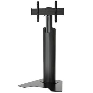 Medium Fusion Manual Height Adjustable Floor Av Stand Black