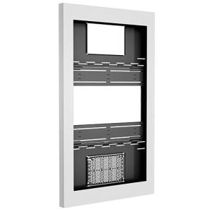 Chief Impact On-wall Kiosk - 65in Portrait, White