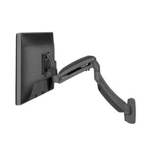 K1 Wall Mnt Single Display2l Arm Black