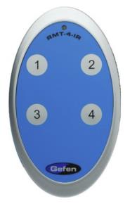 Infrared Remote Control For Upto 4-sources