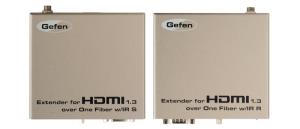Hdmi1.3 Rs-232 Ir Over One Fiber Extender
