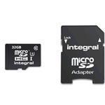 Integral Micro Sdhc/xc Card Class 10 32GB For Action Cam