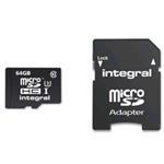 Integral Micro Sdhc/xc Card Class 10 64GB For Action Cam