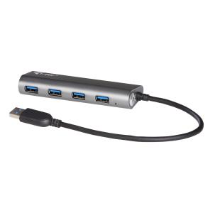 Metal Charging Hub 4 Port USB 3.0 Ext Ps 4xUSB Charging
