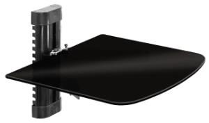 Elegant Audio/video Shelf - Glass - Max 10kgs