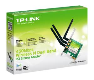 Wireless N Dual Band Pci-e Adapter 450mbps