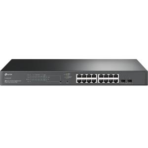 Switch Jetstream Tl-sg2218p 18-port Sfp L2+ Managed Switch With 16-port Poe+ With A Supply