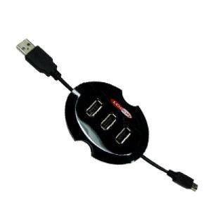 USB 2.0 Hub 3 Port + 1 Mini USB Port For Charging