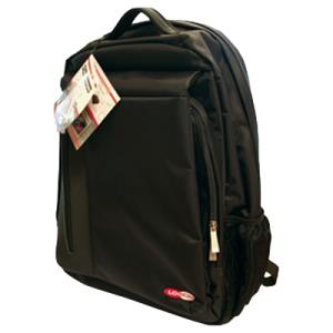Notebook Backpack 17in Water-proof Nylon/leather