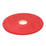 Self Gripping Tie Spools/velcro 9mm Red 20m