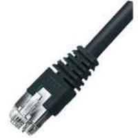 Patch cable - CAT6 - S/FTP PIMF - Snagless - 1m - Black