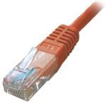 Patch cable - Cat 5e - U/UTP - Snagless - 30cm - Red